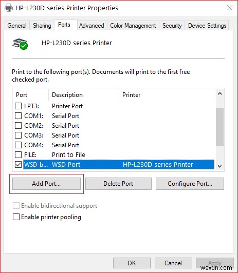 Khắc phục trạng thái ngoại tuyến của máy in trong Windows 10