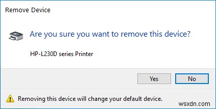 Khắc phục trạng thái ngoại tuyến của máy in trong Windows 10