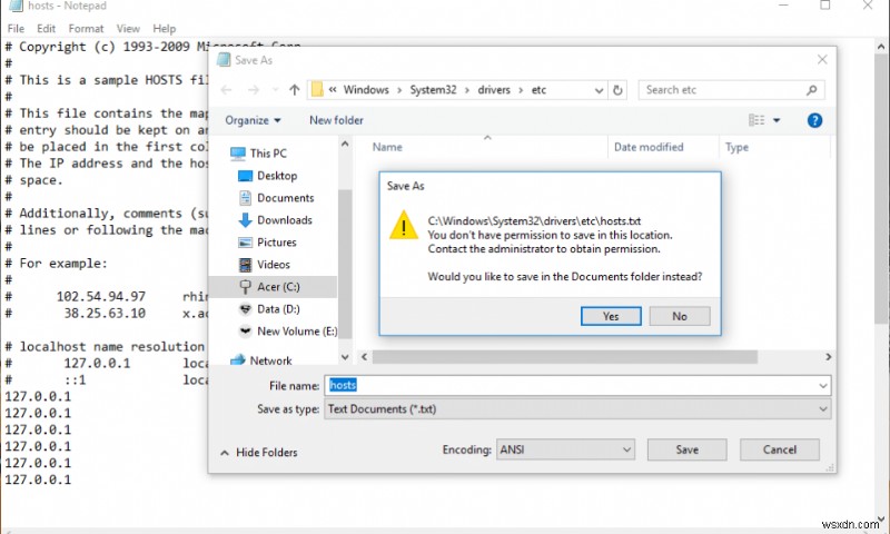 Cách chỉnh sửa tệp máy chủ trong Windows 10 [HƯỚNG DẪN]