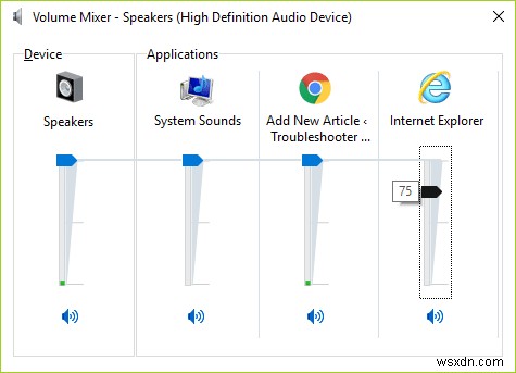 Không có âm thanh trong PC chạy Windows 10 [SOLVED] 