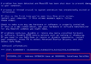 Sửa lỗi Ntoskrnl.exe BSOD Blue Screen 