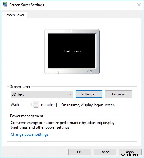 Cách tùy chỉnh Trình bảo vệ màn hình trong Windows 10 