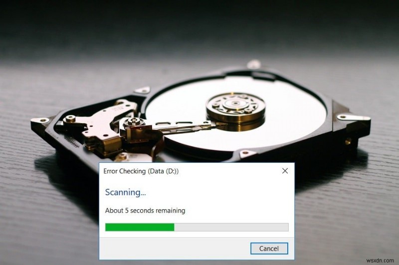 Cách kiểm tra lỗi trên đĩa bằng chkdsk 