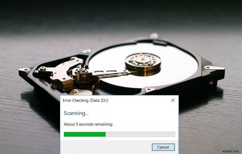 Cách kiểm tra lỗi trên đĩa bằng chkdsk 