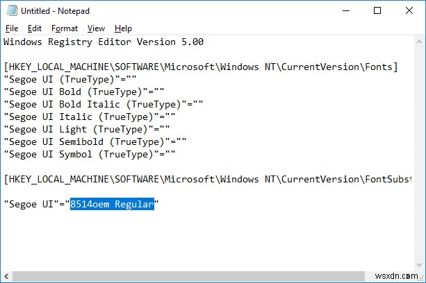 Cách thay đổi phông chữ hệ thống mặc định trong Windows 10 