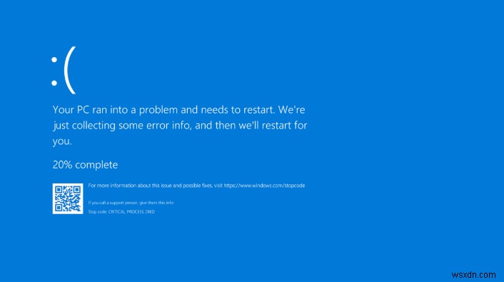 Sửa lỗi màn hình xanh chết chóc trên Windows 10
