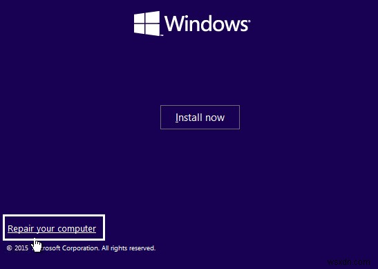 Sửa lỗi Startup Repair Infinite Loop trên Windows 10/8/7 