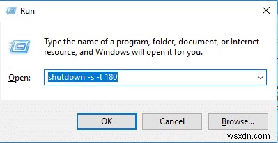 Cách đặt Tự động tắt máy trong Windows 10 
