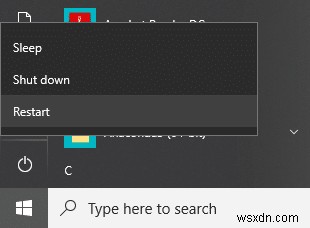 Khắc phục tính năng Tìm kiếm trên thanh tác vụ không hoạt động trong Windows 10 