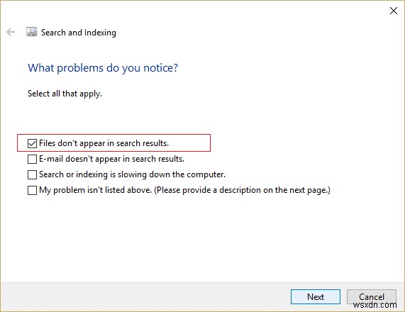 Khắc phục tính năng Tìm kiếm trên thanh tác vụ không hoạt động trong Windows 10 