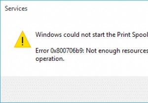 Sửa lỗi bộ đệm máy in trên Windows 10 