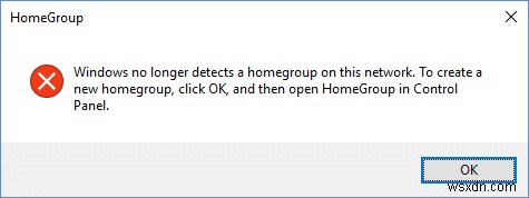 Khắc phục không thể tạo nhóm nhà trên Windows 10 