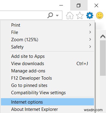 Khắc phục sự cố Internet Explorer đã ngừng hoạt động 