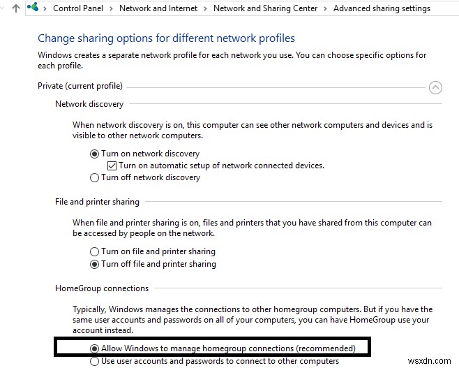 Sửa lỗi Enter Network Credentials trên Windows 10