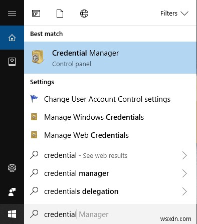 Sửa lỗi Enter Network Credentials trên Windows 10