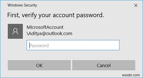 Sửa lỗi Enter Network Credentials trên Windows 10