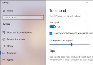 Tắt Touchpad khi Chuột được kết nối trong Windows 10