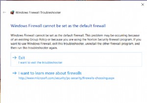 Khắc phục sự cố Tường lửa của Windows trong Windows 10