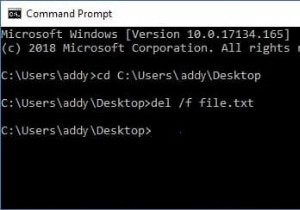 Xóa thư mục hoặc tệp bằng Command Prompt (CMD)