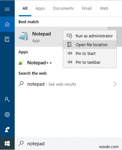 NOTEPAD ở đâu trong Windows 10? 6 cách để mở nó!