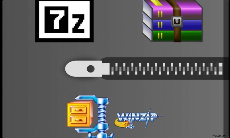 7-Zip vs WinZip vs WinRAR (Công cụ nén tệp tốt nhất) 