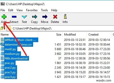 Cách mở tệp TAR (.tar.gz) trên Windows 10 