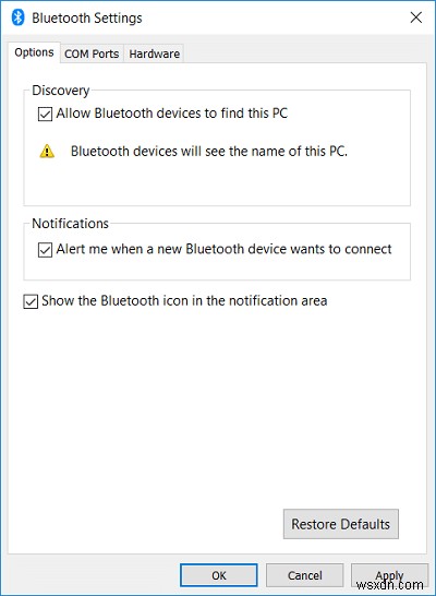 Cách khắc phục sự cố Bluetooth trong Windows 10 