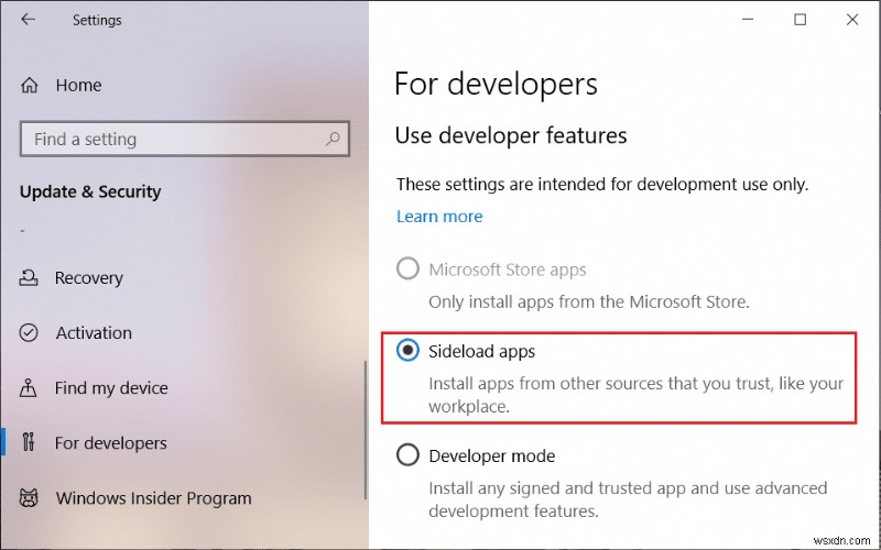 Cách tải lại ứng dụng trên Windows 10