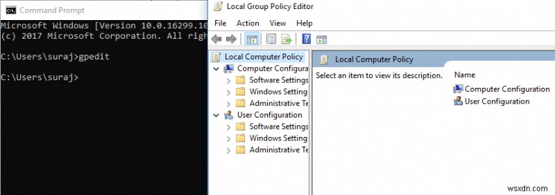 5 cách mở Local Group Policy Editor trong Windows 10 