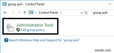 5 cách mở Local Group Policy Editor trong Windows 10 