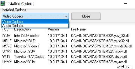 Xác định và cài đặt các bộ giải mã âm thanh và video bị thiếu trong Windows 