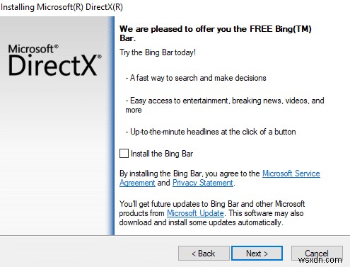 Tải xuống và cài đặt DirectX trên Windows 10