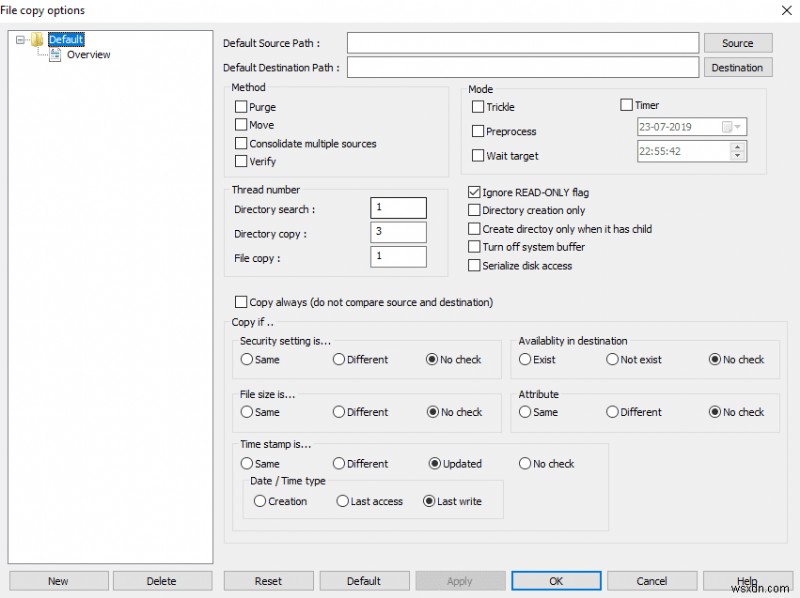 Thêm giao diện người dùng đồ họa (GUI) vào Microsoft Robocopy