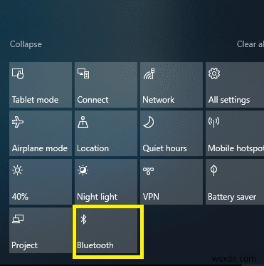 Cách kết nối thiết bị Bluetooth trên Windows 10 