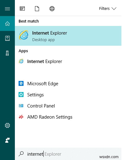 Cách cài đặt Internet Explorer trên Windows 10 