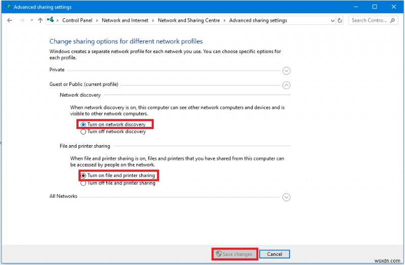 Khắc phục sự cố Truyền tới thiết bị không hoạt động trong Windows 10