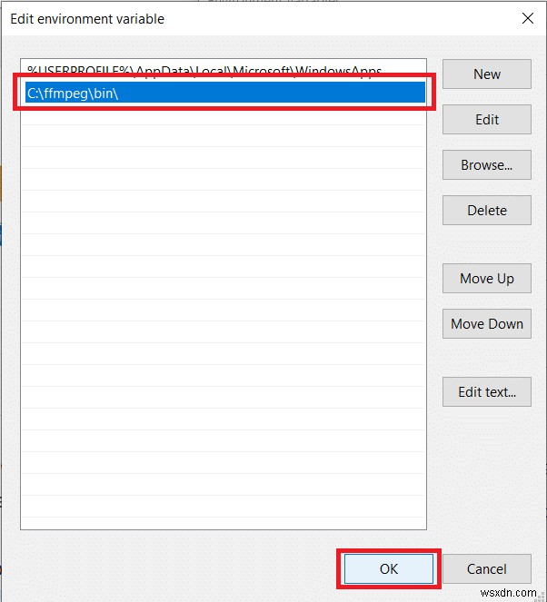Hướng dẫn từng bước để cài đặt FFmpeg trên Windows 10 