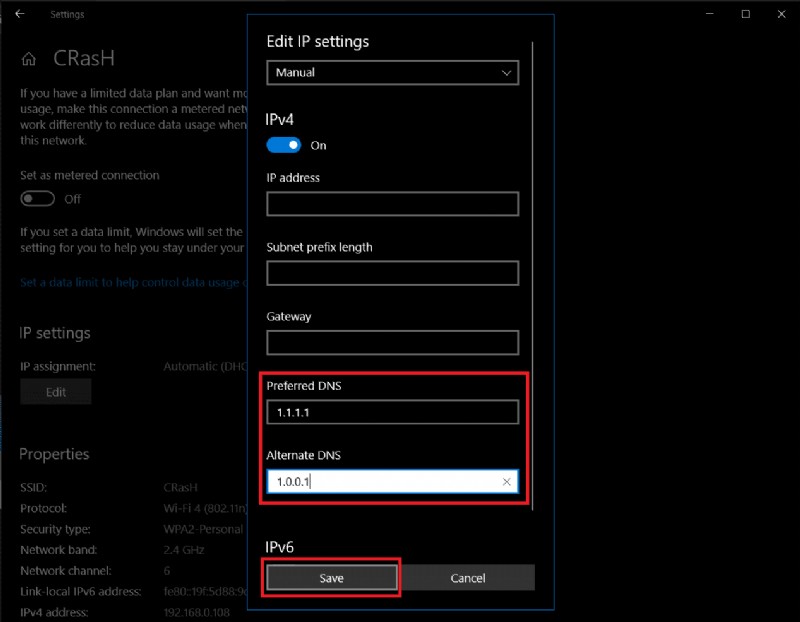 Cách chuyển sang OpenDNS hoặc Google DNS trên Windows 