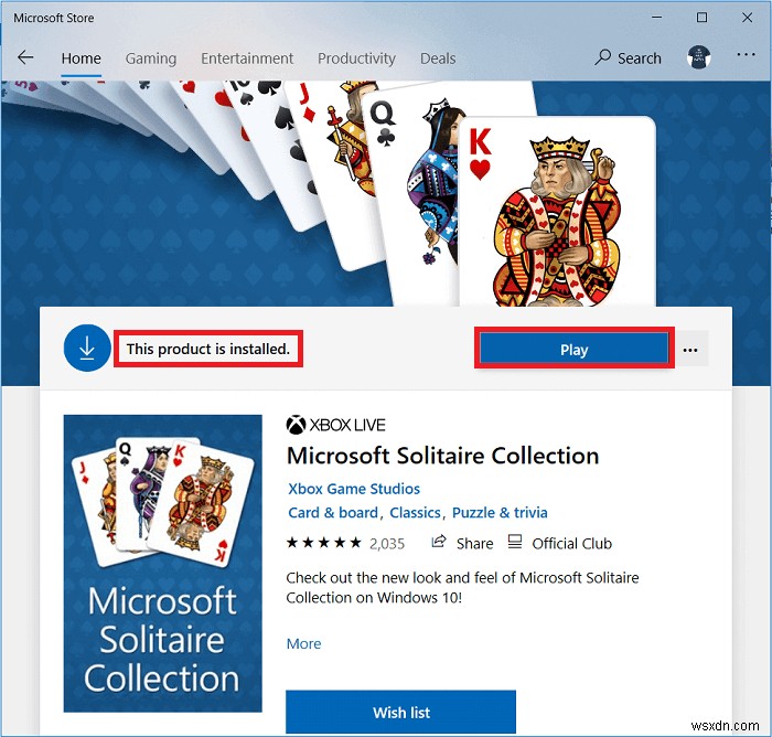 3 cách để tải trò chơi Solitaire cổ điển trên Windows 10 