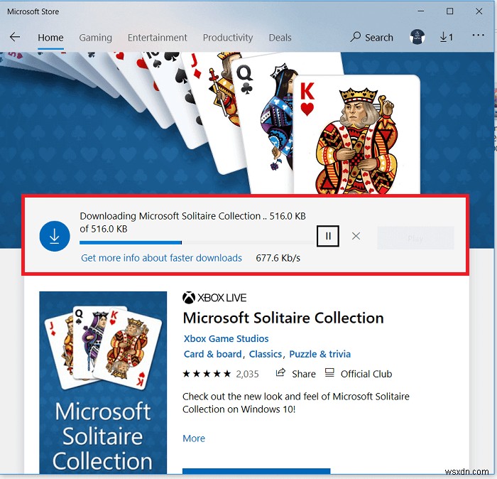 3 cách để tải trò chơi Solitaire cổ điển trên Windows 10 