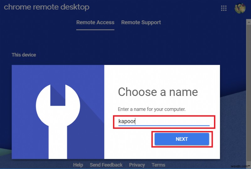 Truy cập máy tính của bạn từ xa bằng Chrome Remote Desktop