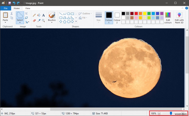 Cách tạo nền trong suốt trong MS Paint?