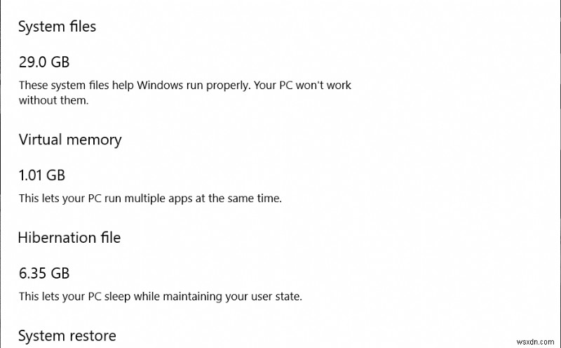 Bật hoặc tắt bộ nhớ dự trữ trên Windows 10 