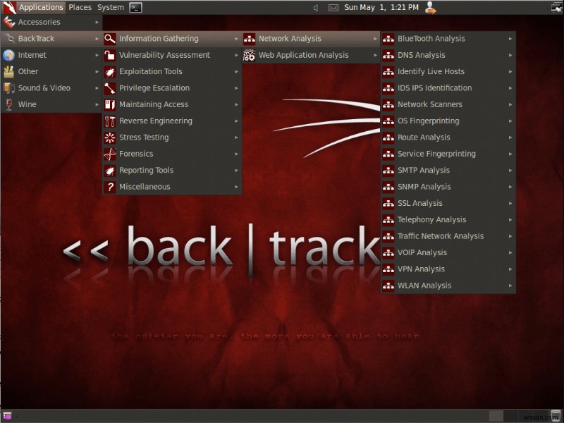 Cách cài đặt và chạy Backtrack trên Windows