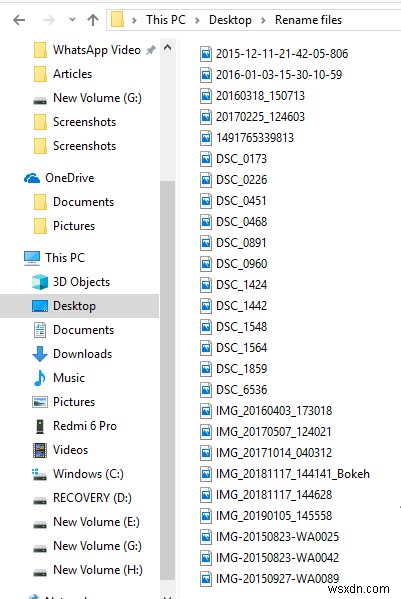 Cách đổi tên nhiều tệp hàng loạt trên Windows 10