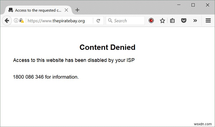 Khắc phục sự cố trang web này đã bị ISP của bạn chặn trong Windows 10 