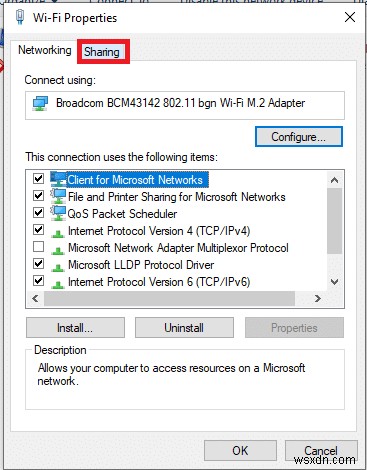 Bộ điều hợp Miniport WiFi ảo của Microsoft là gì và cách bật nó?