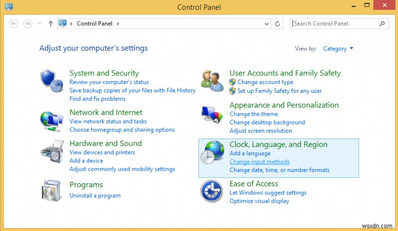 Cách mở Control Panel (Windows 10, 8, 7, Vista, XP)