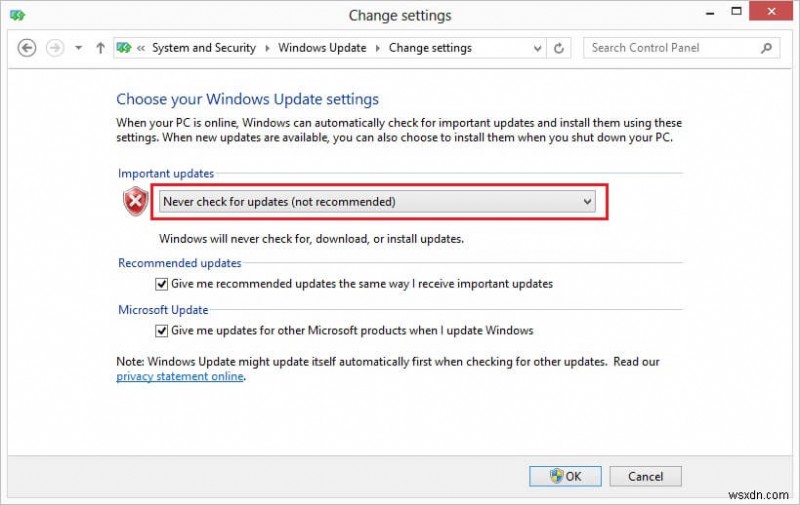 Sửa bản cập nhật Windows 7 không tải xuống được
