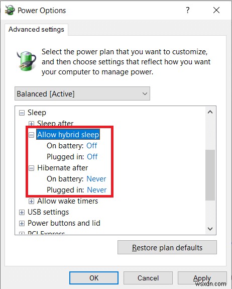 3 cách bật hoặc tắt chế độ ngủ đông trên Windows 10